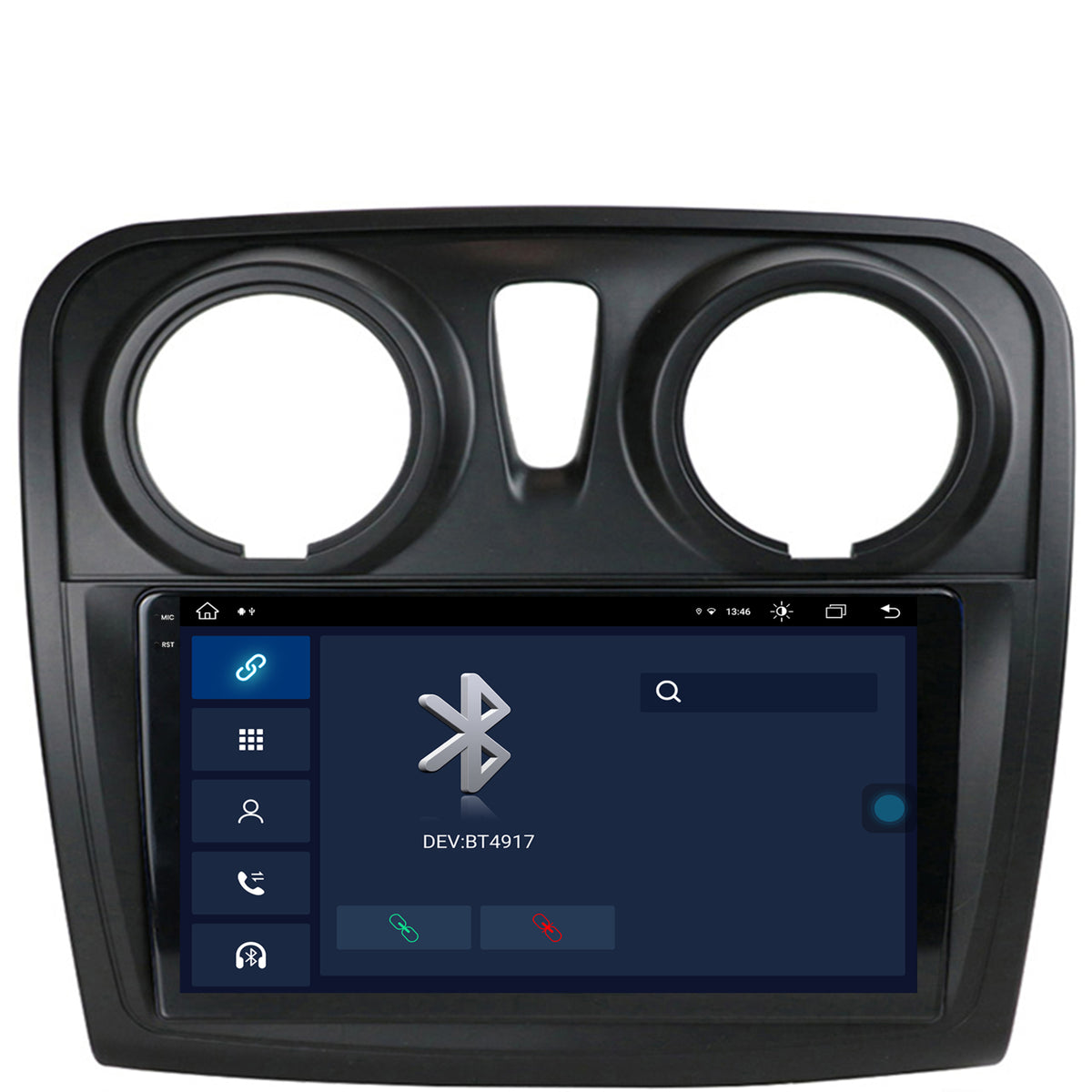 Navigatie Dacia Logan / Sandero, Android, X-Octacore / 8GB RAM + 256GB ROM, 9.5 Inch - AD-BGX9008+AD-BGRKIT376