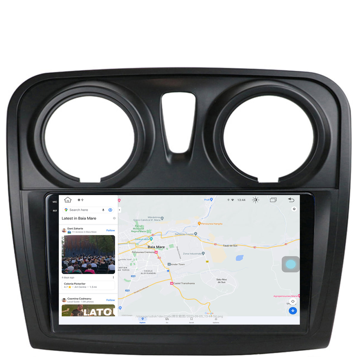 Navigatie Dacia Logan / Sandero, Android, X-Octacore / 8GB RAM + 256GB ROM, 9.5 Inch - AD-BGX9008+AD-BGRKIT376