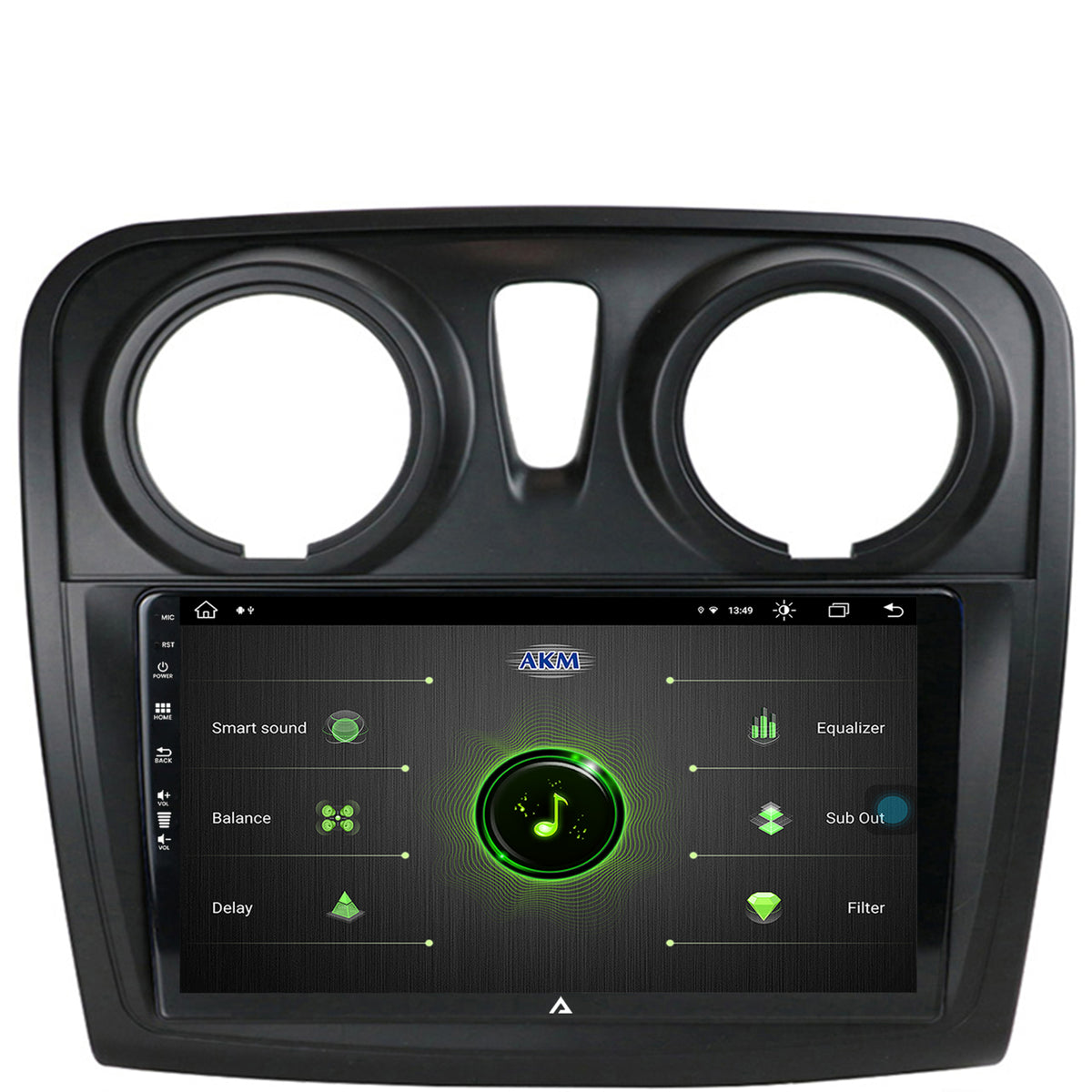 Navigatie Dacia Logan / Sandero, Android, Z-Octacore / 8GB RAM + 256GB ROM, 9 Inch - AD-BGZ9008+AD-BGRKIT376