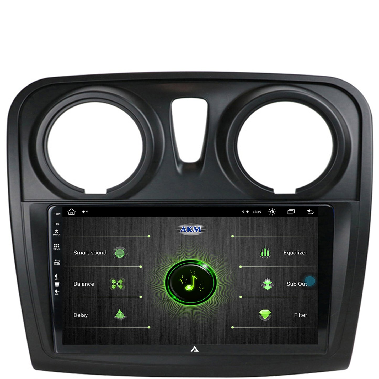 Navigatie Dacia Logan / Sandero, Android, Z-Octacore / 8GB RAM + 256GB ROM, 9 Inch - AD-BGZ9008+AD-BGRKIT376