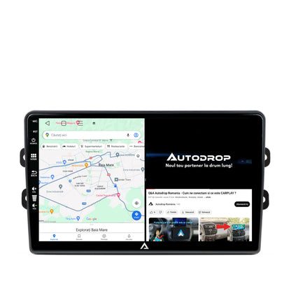 Navigatie Dacia/Renault, Android, P-Octacore / 2GB RAM + 32GB ROM, 9 Inch - AD-BGP9002+AD-BGRKIT383