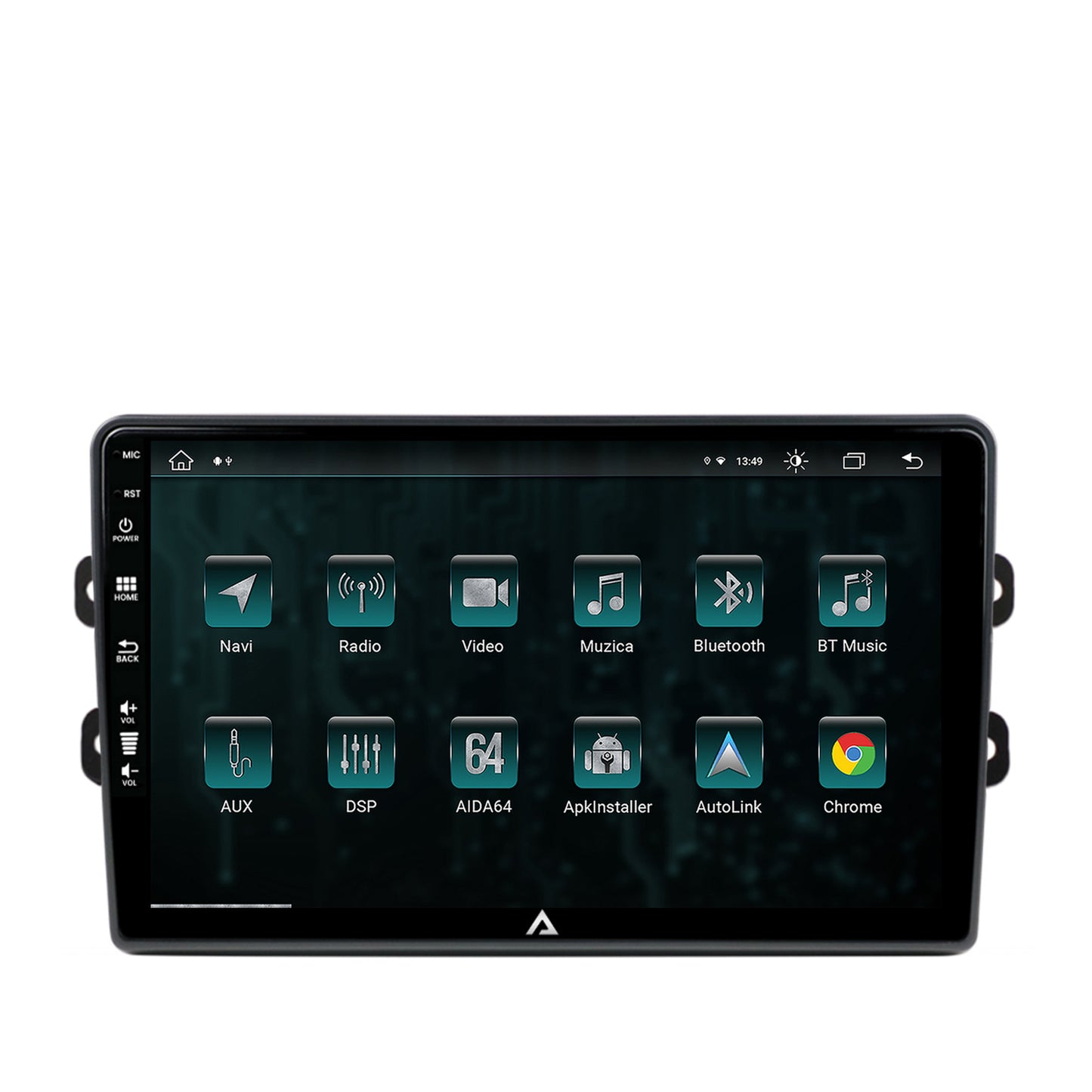 Navigatie Dacia/Renault, Android, Z-octacore / 8GB RAM + 256GB ROM, 9 Inch AD-BGZ9008+AD-BGRKIT383