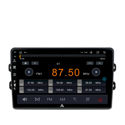 Navigatie Dacia/Renault, Android, Z-octacore / 8GB RAM + 256GB ROM, 9 Inch AD-BGZ9008+AD-BGRKIT383