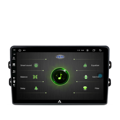 Navigatie Dacia/Renault, Android, Z-octacore / 8GB RAM + 256GB ROM, 9 Inch AD-BGZ9008+AD-BGRKIT383