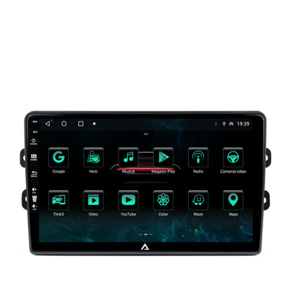 Navigatie Dacia/Renault, Android, A-octacore / 4GB RAM + 64GB ROM, 9 Inch AD-BGA9004+AD-BGRKIT383