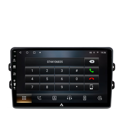 Navigatie Dacia/Renault, Android, A-octacore / 4GB RAM + 64GB ROM, 9 Inch AD-BGA9004+AD-BGRKIT383