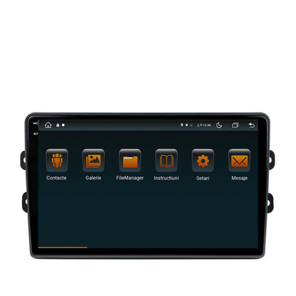 Navigatie Dacia/Renault, Android, V-Octacore / 4GB RAM + 64GB ROM, 9.5 Inch AD-BGV9004+AD-BGRKIT383