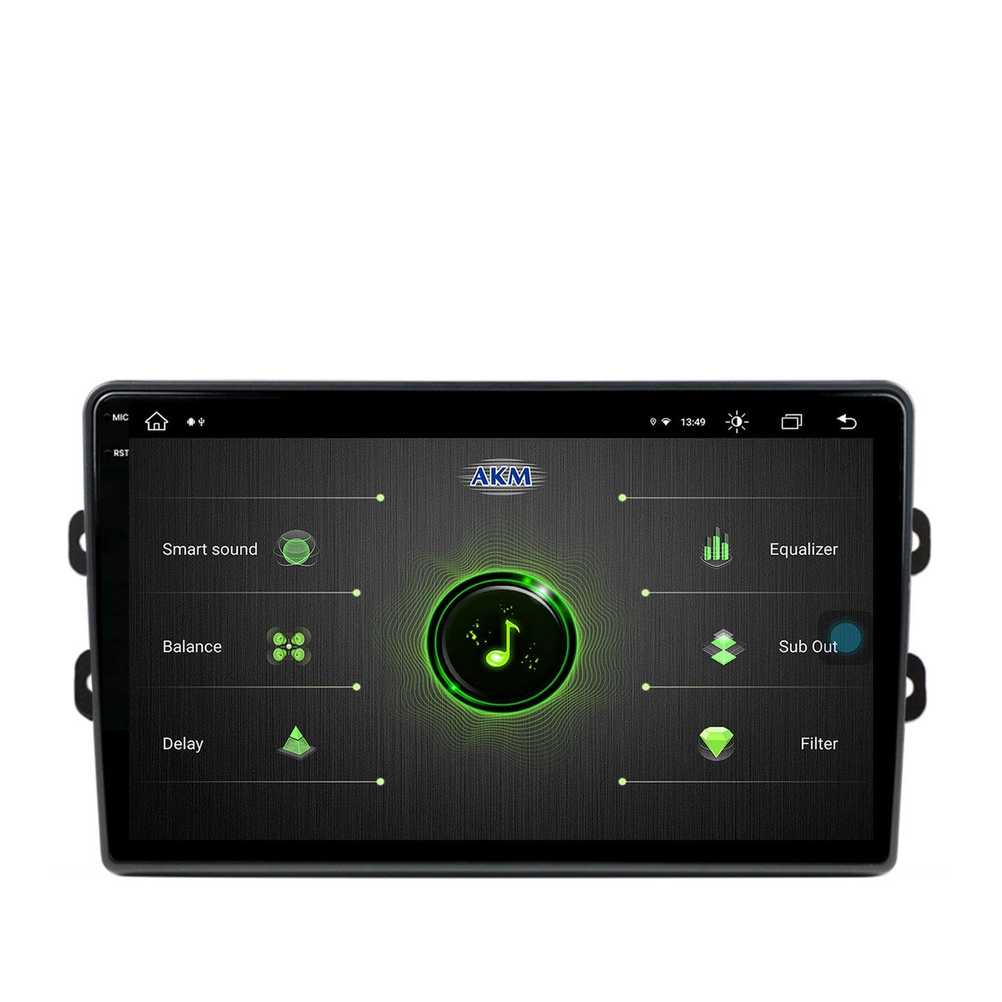 Navigatie Dacia/Renault, Android, V-Octacore / 4GB RAM + 64GB ROM, 9.5 Inch AD-BGV9004+AD-BGRKIT383