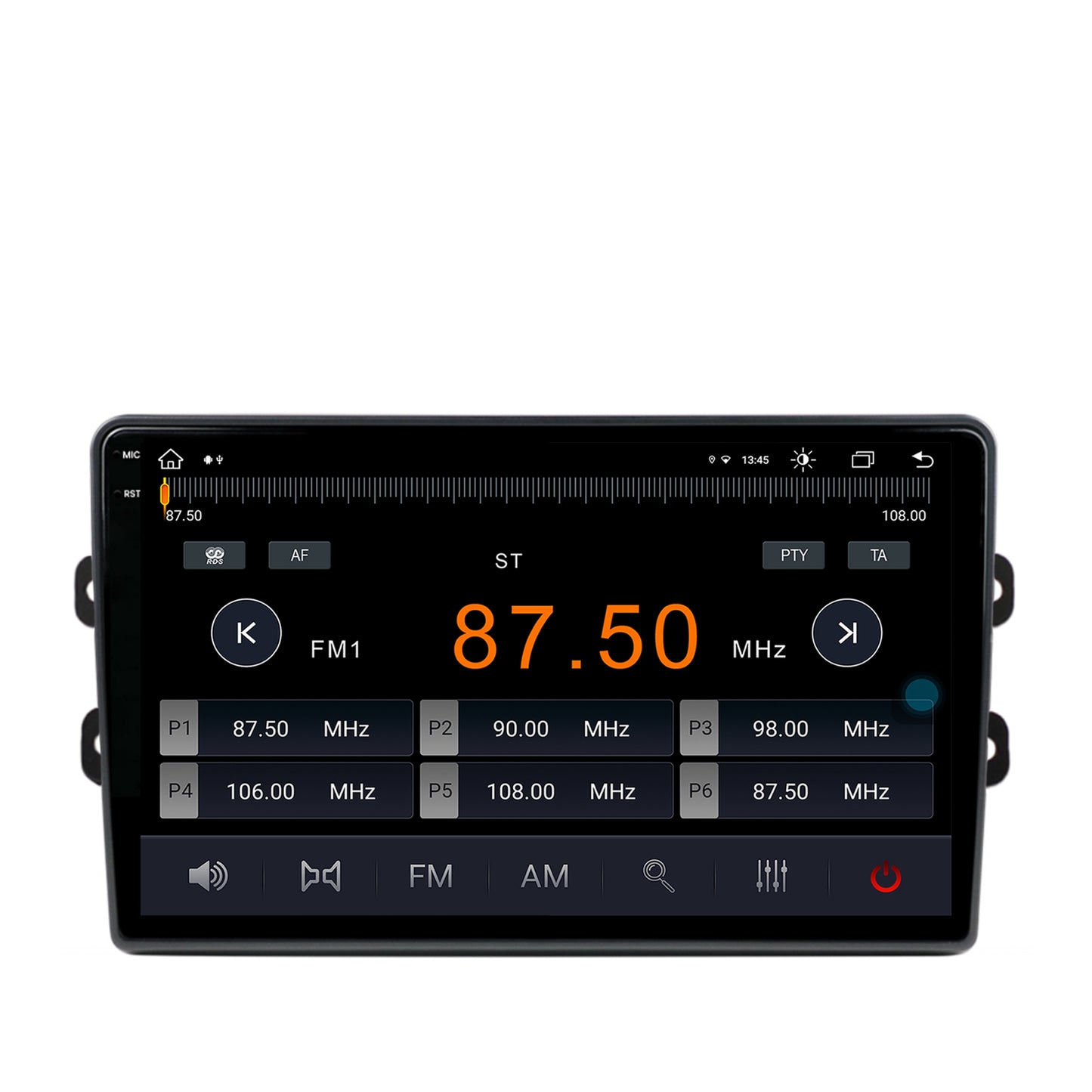Navigatie Dacia/Renault, Android, X-Octacore / 8GB RAM + 256GB ROM, 9.5 Inch AD-BGX9008+AD-BGRKIT383