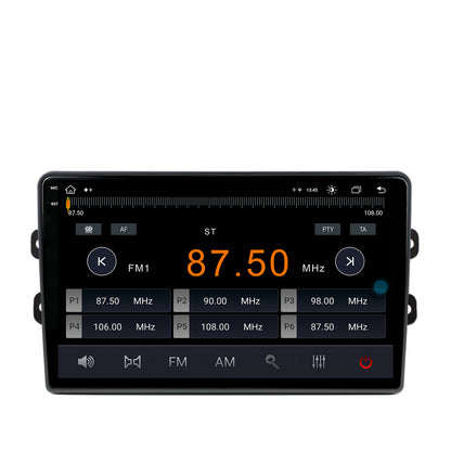 Navigatie Dacia/Renault, Android, X-Octacore / 8GB RAM + 256GB ROM, 9.5 Inch AD-BGX9008+AD-BGRKIT383