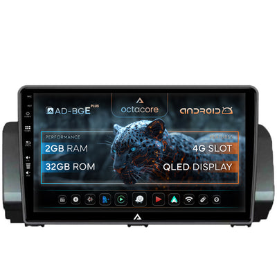 Navigatie Dacia Sandero / Logan (2021-Prezent), Android, E-Octacore / 2GB RAM + 32GB ROM, 10.1 Inch - AD-BGE10002+AD-BGRKIT366V3