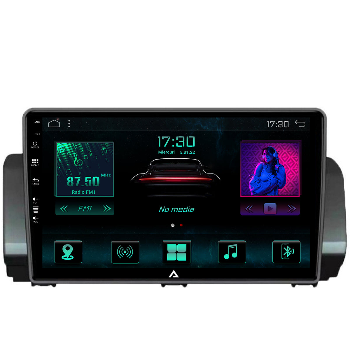 Navigatie Dacia Sandero / Logan (2021-Prezent), Android, A-Octacore / 4GB RAM + 64GB ROM, 10.1 Inch - AD-BGA10004+AD-BGRKIT366V3