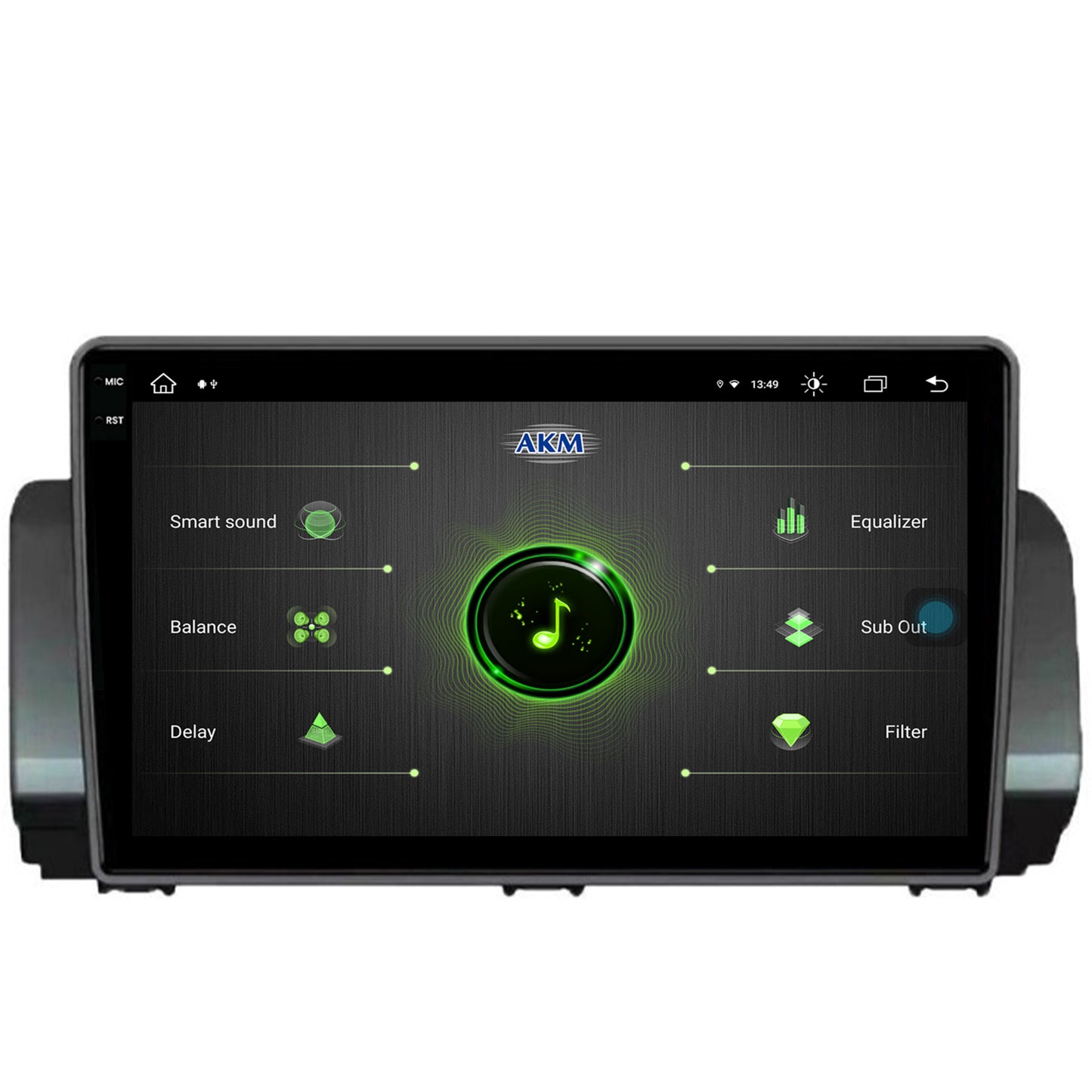 Navigatie Dacia Sandero / Logan (2021-Prezent), Android, X-Octacore / 8GB RAM + 256GB ROM, 10.36 Inch - AD-BGX9008+AD-BGRKIT366V3
