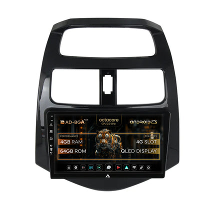 Navigatie Daewoo Matiz / Chevrolet Spark (2010-2014), Android, A-Octacore / 4GB RAM + 64GB ROM, 9 Inch - AD-BGA9004+AD-BGRKIT243