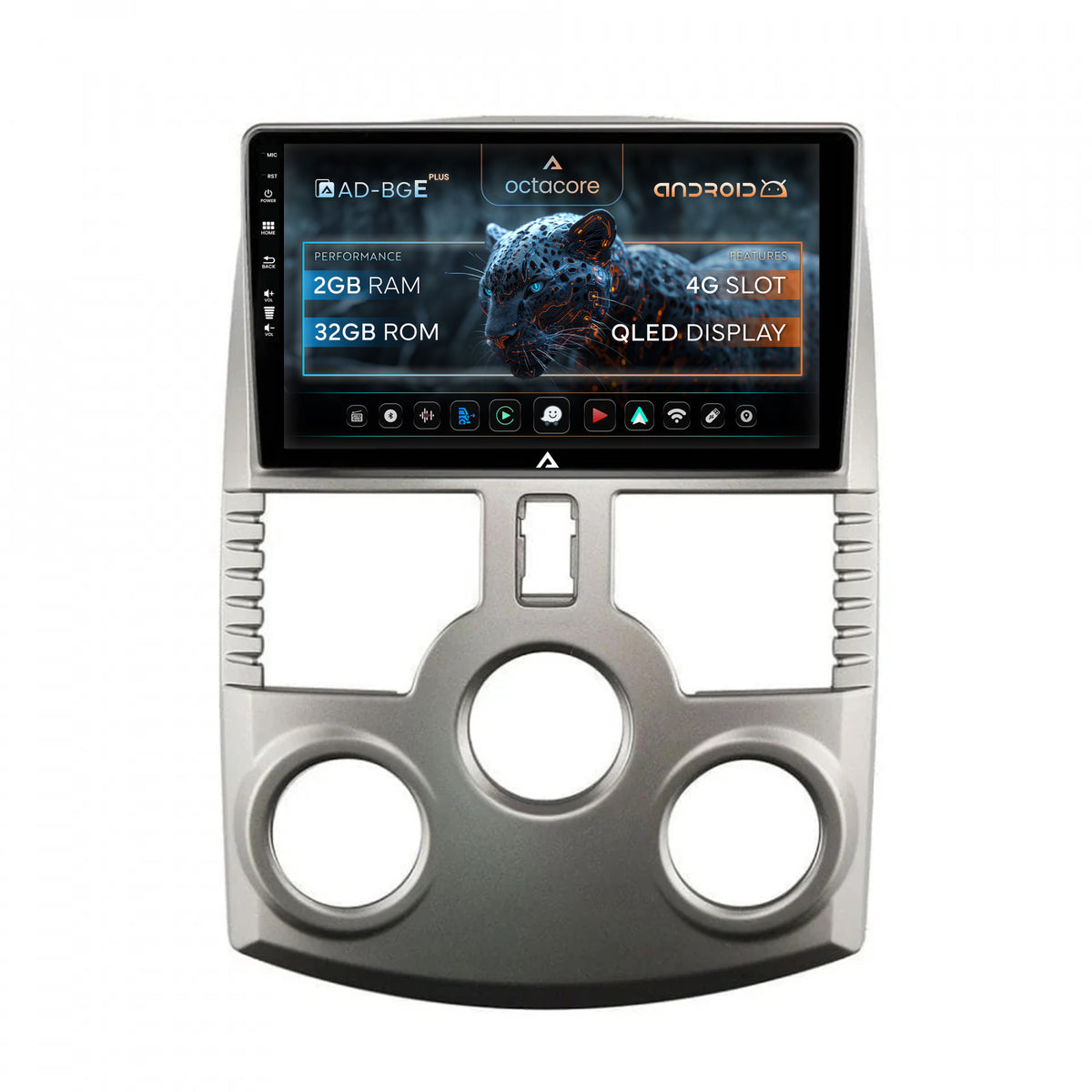 Navigatie Daihatsu Terios (2005+), Android, E-Octacore / 2GB RAM + 32GB ROM, 9 Inch - AD-BGE9002+AD-BGRKIT109V3