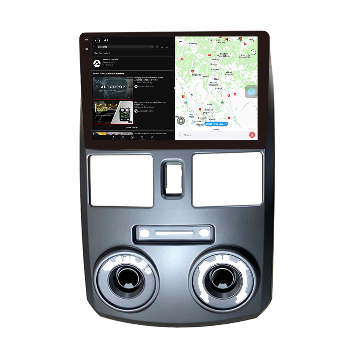 Navigatie Daihatsu Terios (2005+), Android, V-Octacore / 4GB RAM + 64GB ROM, 9.5 Inch - AD-BGV9004+AD-BGRKIT094