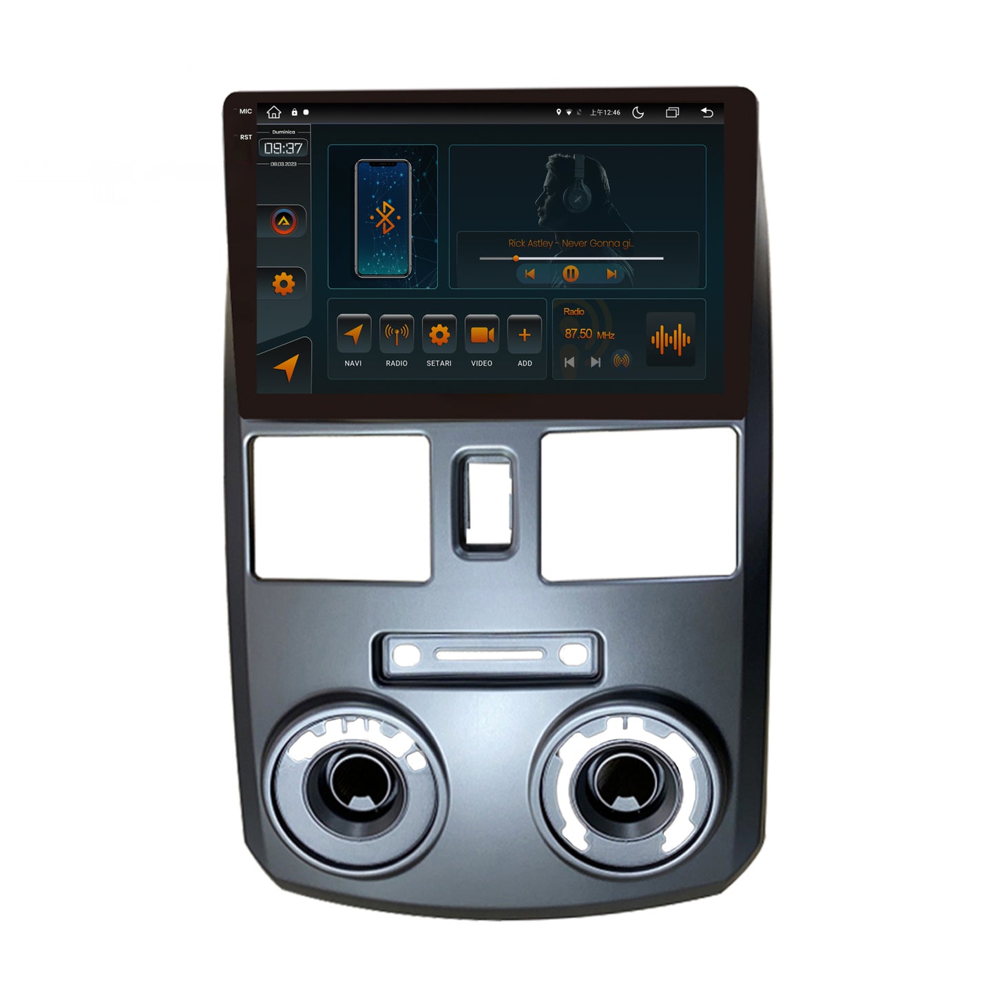 Navigatie Daihatsu Terios (2005+), Android, V-Octacore / 4GB RAM + 64GB ROM, 9.5 Inch - AD-BGV9004+AD-BGRKIT094