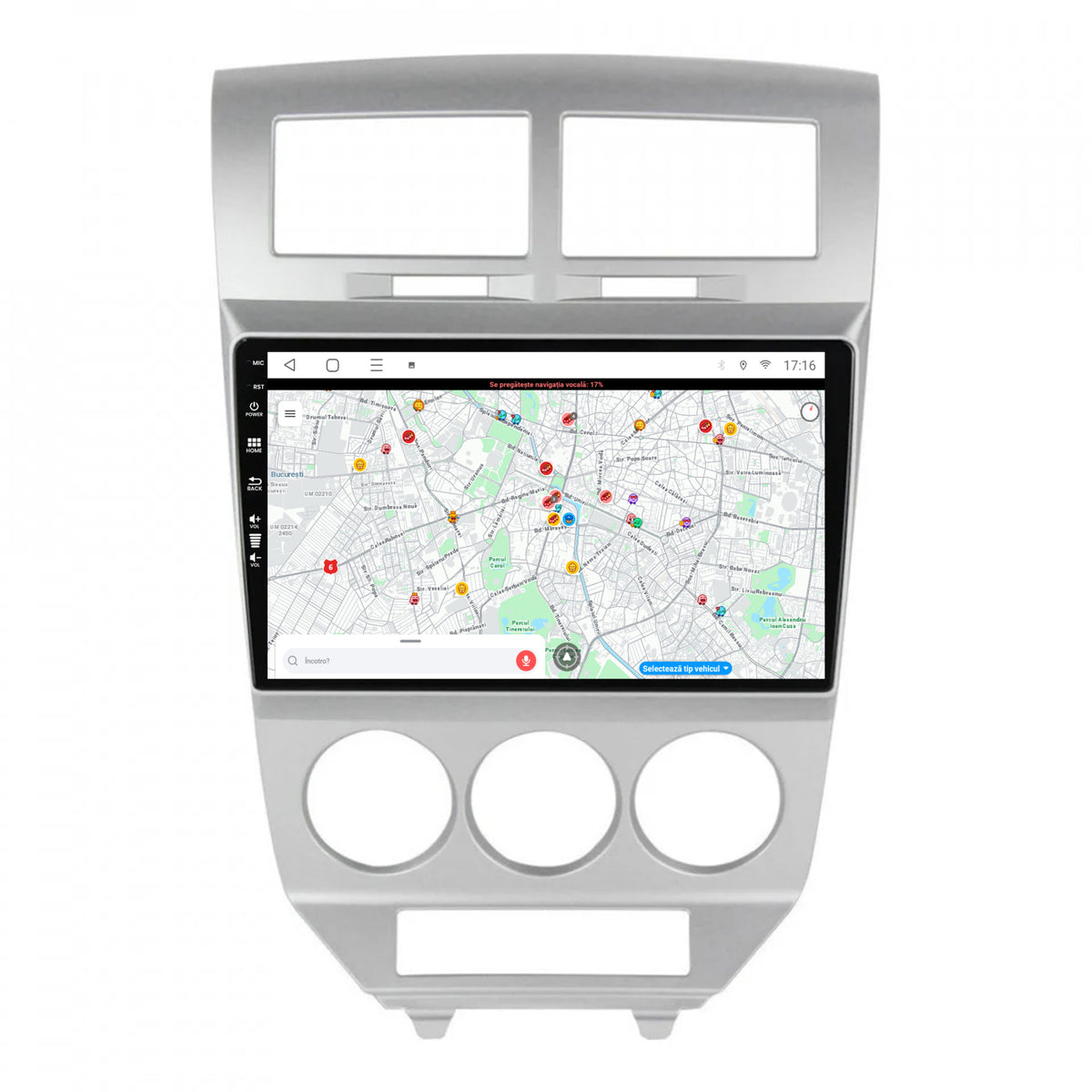 Navigatie Dodge Caliber (2006-2010), Android, E-Octacore / 2GB RAM + 32GB ROM, 9 Inch - AD-BGE10002+AD-BGRKIT293