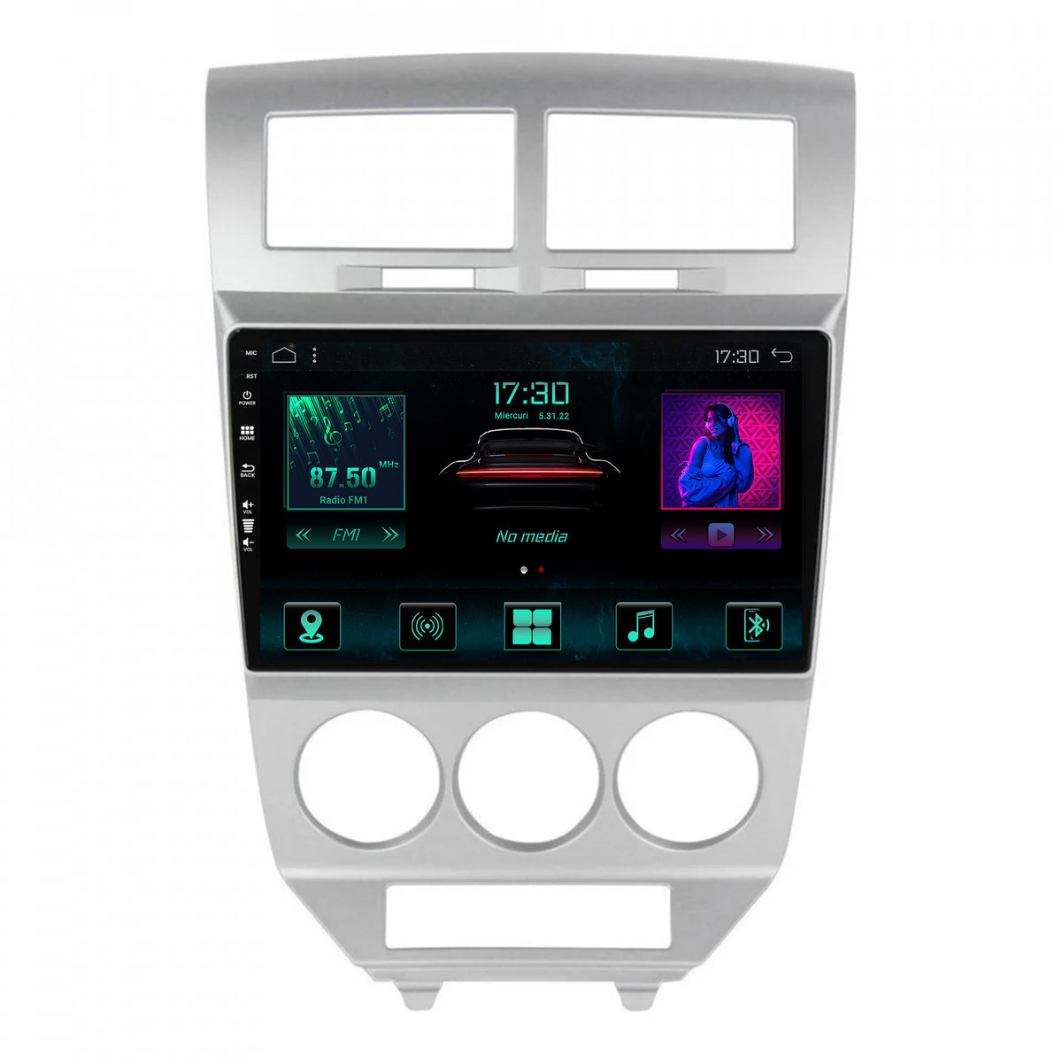 Navigatie Dodge Caliber (2006-2010), Android, A-Octacore / 4GB RAM + 64GB ROM, 10.1 Inch - AD-BGA10004+AD-BGRKIT293