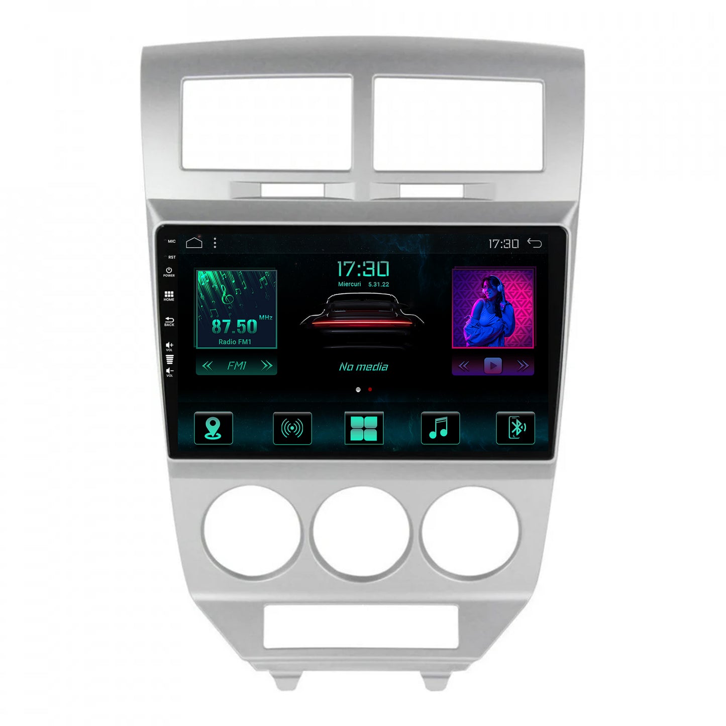 Navigatie Dodge Caliber (2006-2010), Android, A-Octacore / 4GB RAM + 64GB ROM, 10.1 Inch - AD-BGA10004+AD-BGRKIT293