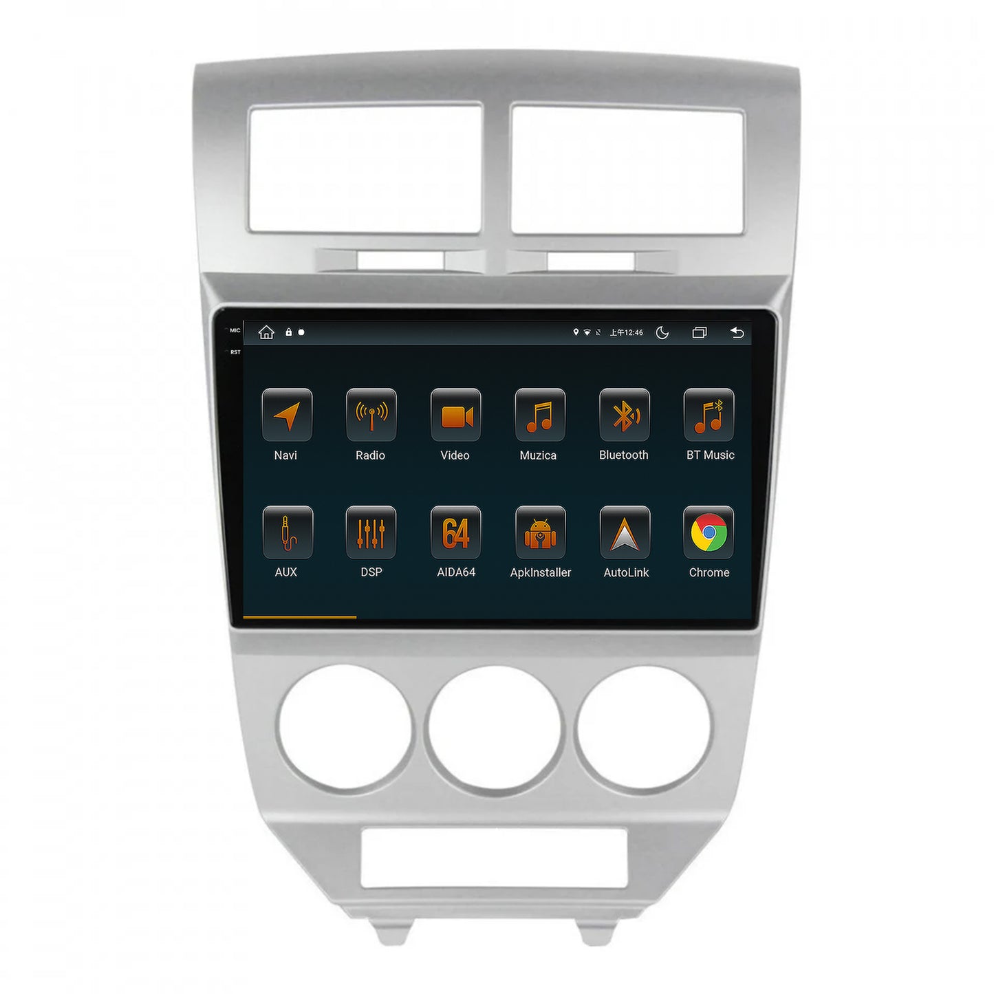 Navigatie Dodge Caliber (2006-2010), Android, V-Octacore / 4GB RAM + 64GB ROM, 9.5 Inch - AD-BGV9004+AD-BGRKIT293