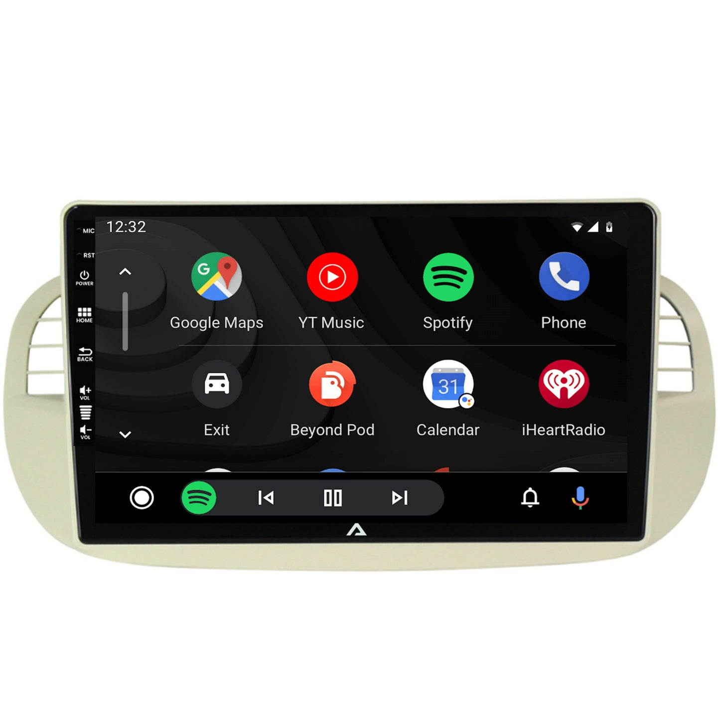 Navigatie Fiat 500 (2007-2014), Android, P-Octacore / 2GB RAM + 32GB ROM, 9 Inch - AD-BGP9002+AD-BGRKIT362V2