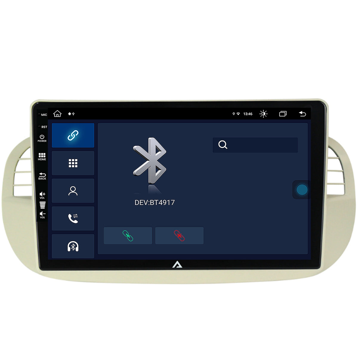 Navigatie Fiat 500 (2007-2014), Android, Z-Octacore / 8GB RAM + 256GB ROM, 9 Inch - AD-BGZ9008+AD-BGRKIT362V2