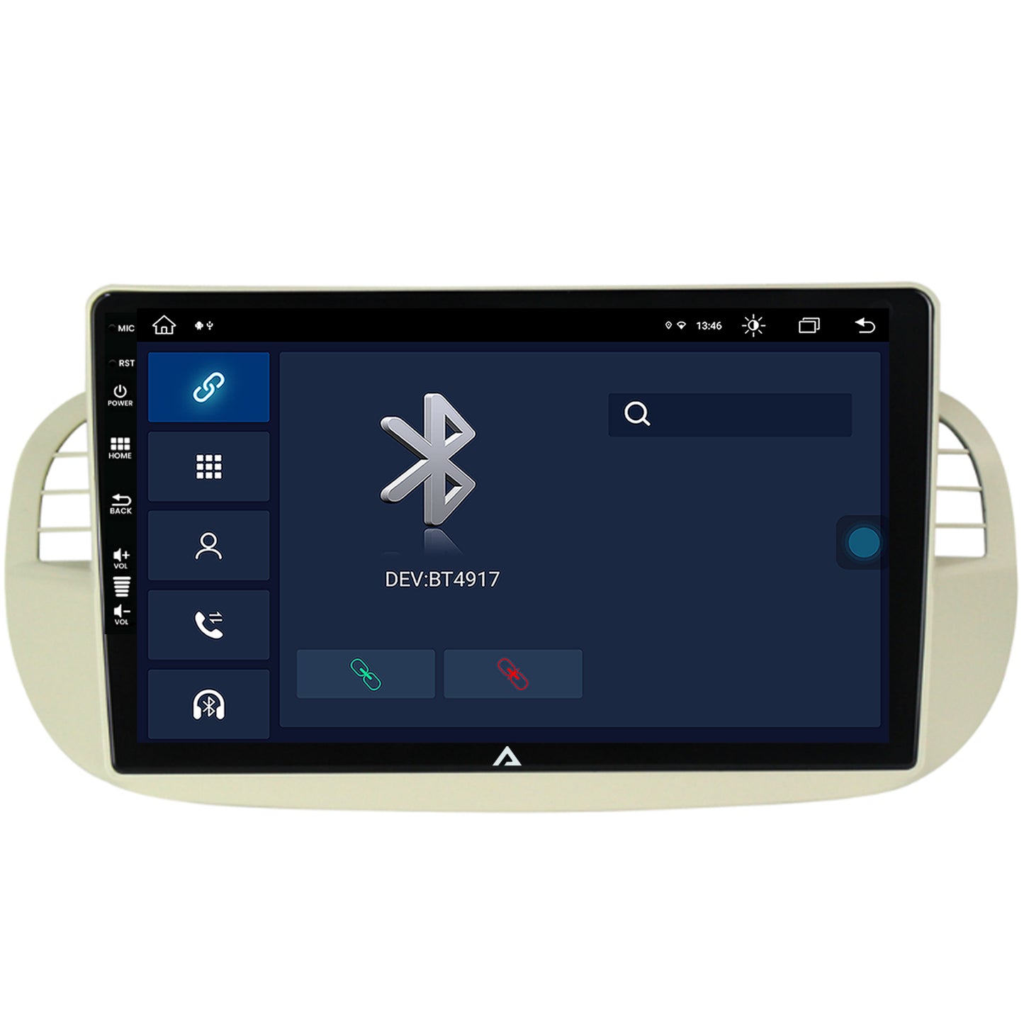 Navigatie Fiat 500 (2007-2014), Android, Z-Octacore / 8GB RAM + 256GB ROM, 9 Inch - AD-BGZ9008+AD-BGRKIT362V2