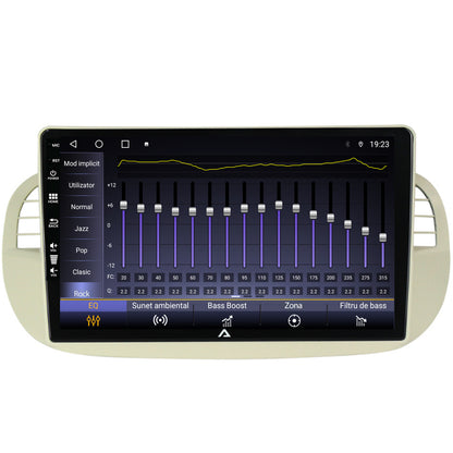 Navigatie Fiat 500 (2007-2014), Android, A-Octacore / 4GB RAM + 64GB ROM, 9 Inch - AD-BGA9004+AD-BGRKIT362V2