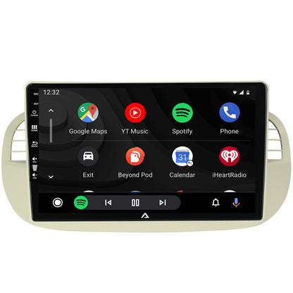Navigatie Fiat 500 (2007-2014), Android, A-Octacore / 4GB RAM + 64GB ROM, 9 Inch - AD-BGA9004+AD-BGRKIT362V2