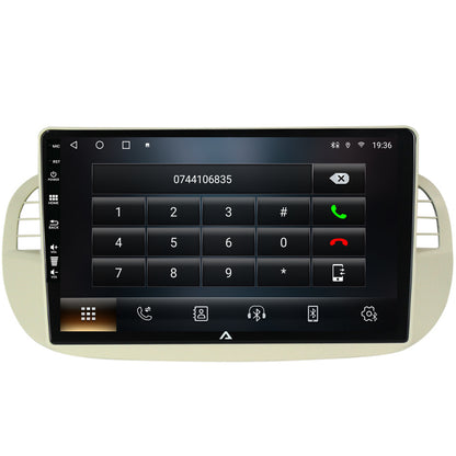 Navigatie Fiat 500 (2007-2014), Android, A-Octacore / 4GB RAM + 64GB ROM, 9 Inch - AD-BGA9004+AD-BGRKIT362V2