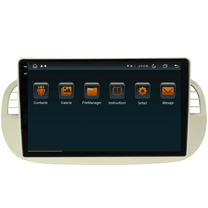 Navigatie Fiat 500 (2007-2014), Android, V-Octacore / 4GB RAM + 64GB ROM, 9.5 Inch - AD-BGV9004+AD-BGRKIT362V2