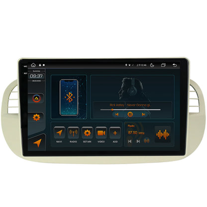 Navigatie Fiat 500 (2007-2014), Android, V-Octacore / 4GB RAM + 64GB ROM, 9.5 Inch - AD-BGV9004+AD-BGRKIT362V2