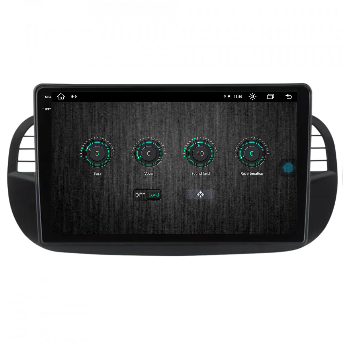 Navigatie Fiat 500 (2007-2014), Android, X-Octacore / 8GB RAM + 256GB ROM, 9.5 Inch - AD-BGX9008+AD-BGRKIT362V3
