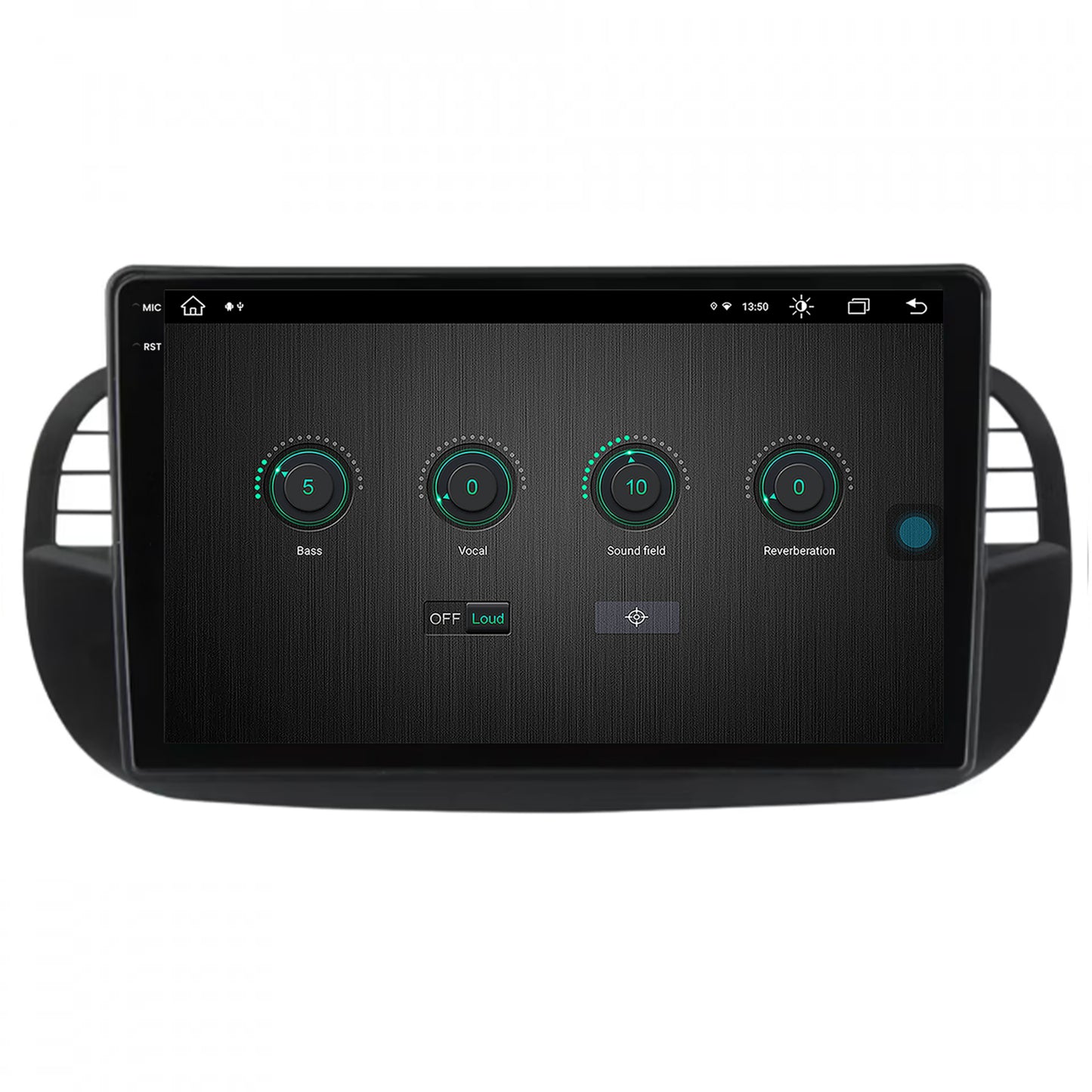 Navigatie Fiat 500 (2007-2014), Android, X-Octacore / 8GB RAM + 256GB ROM, 9.5 Inch - AD-BGX9008+AD-BGRKIT362V3