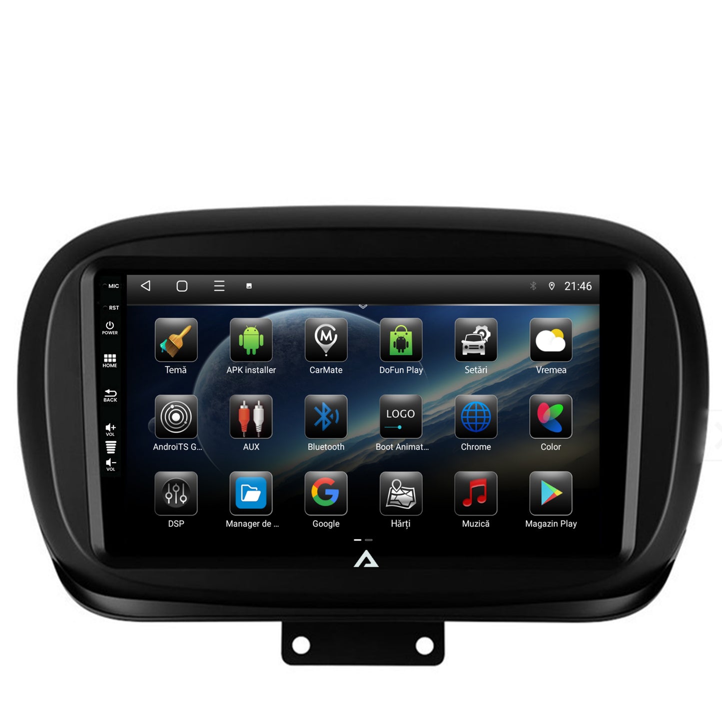 Navigatie Fiat 500X (2014-2020), Android, E-Octacore / 2GB RAM + 32GB ROM, 9 Inch - AD-BGE9002+AD-BGRKIT362