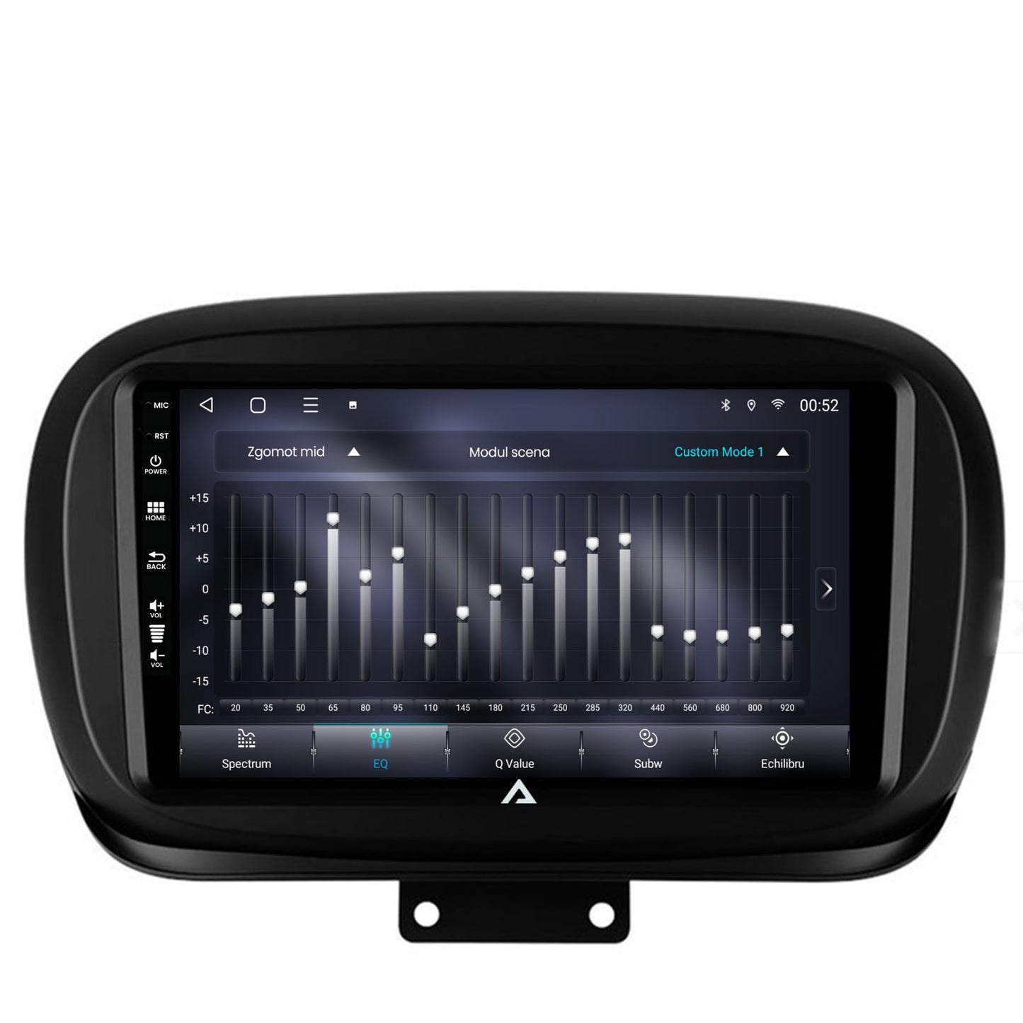Navigatie Fiat 500X (2014-2020), Android, P-Octacore / 2GB RAM + 32GB ROM, 9 Inch - AD-BGP9002+AD-BGRKIT362