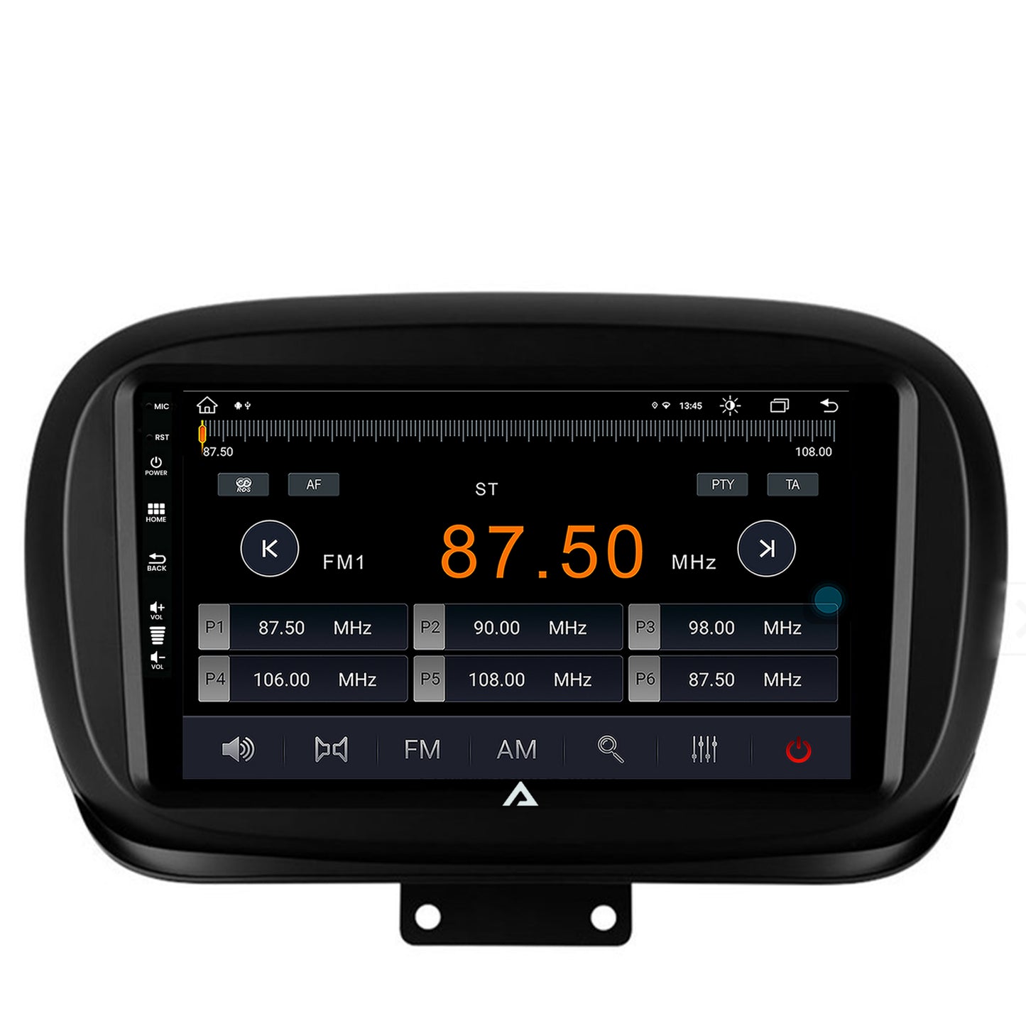 Navigatie Fiat 500X (2014-2020), Android, Z-Octacore / 8GB RAM + 256GB ROM, 9 Inch - AD-BGZ9008+AD-BGRKIT362