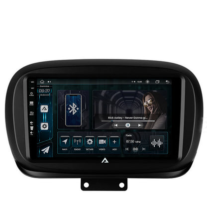 Navigatie Fiat 500X (2014-2020), Android, Z-Octacore / 8GB RAM + 256GB ROM, 9 Inch - AD-BGZ9008+AD-BGRKIT362