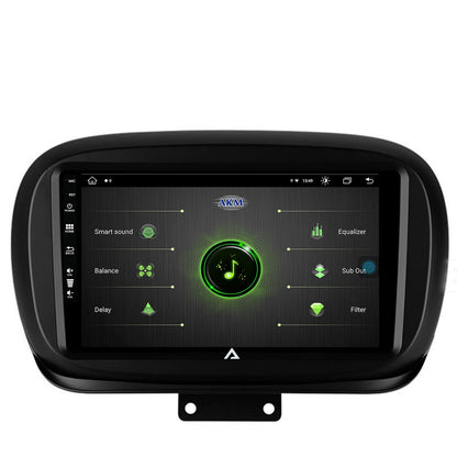 Navigatie Fiat 500X (2014-2020), Android, Z-Octacore / 8GB RAM + 256GB ROM, 9 Inch - AD-BGZ9008+AD-BGRKIT362