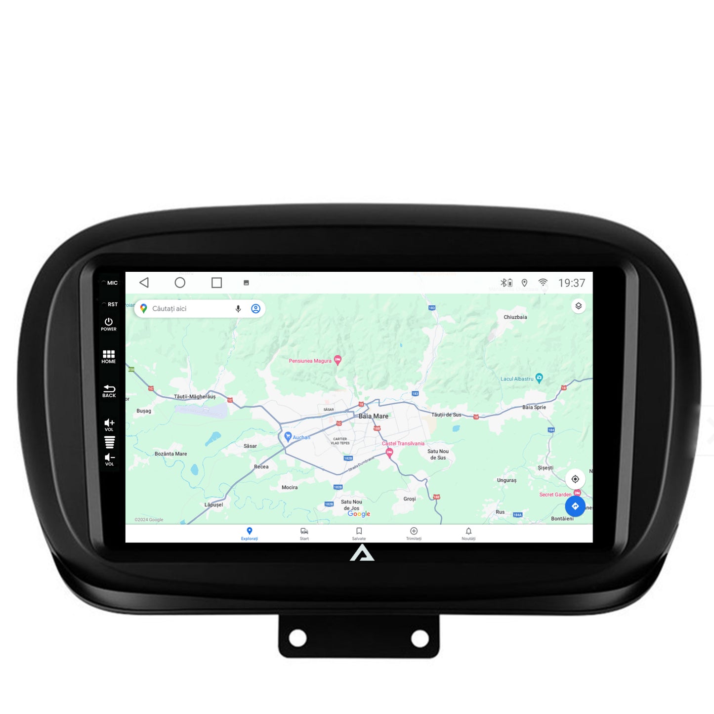 Navigatie Fiat 500X (2014-2020), Android, A-Octacore / 4GB RAM + 64GB ROM, 9 Inch - AD-BGA9004+AD-BGRKIT362