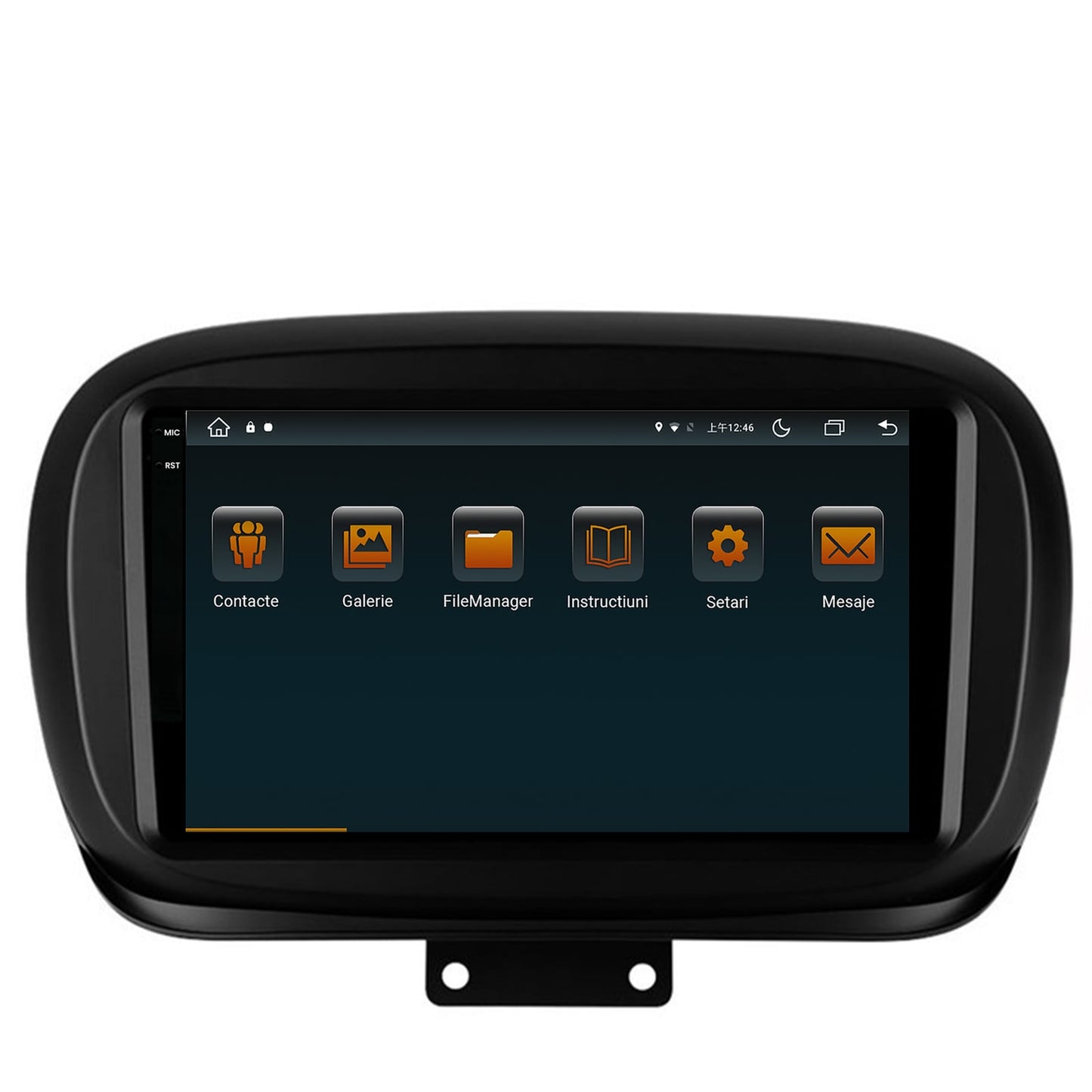 Navigatie Fiat 500X (2014-2020), Android, V-Octacore / 4GB RAM + 64GB ROM, 9.5 Inch - AD-BGV9004+AD-BGRKIT362