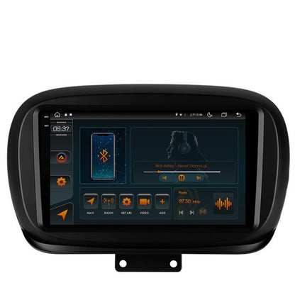 Navigatie Fiat 500X (2014-2020), Android, V-Octacore / 4GB RAM + 64GB ROM, 9.5 Inch - AD-BGV9004+AD-BGRKIT362