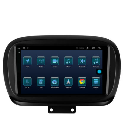 Navigatie Fiat 500X (2014-2020), Android, X-Octacore / 8GB RAM + 256GB ROM, 9.5 Inch - AD-BGX9008+AD-BGRKIT362