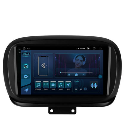 Navigatie Fiat 500X (2014-2020), Android, X-Octacore / 8GB RAM + 256GB ROM, 9.5 Inch - AD-BGX9008+AD-BGRKIT362