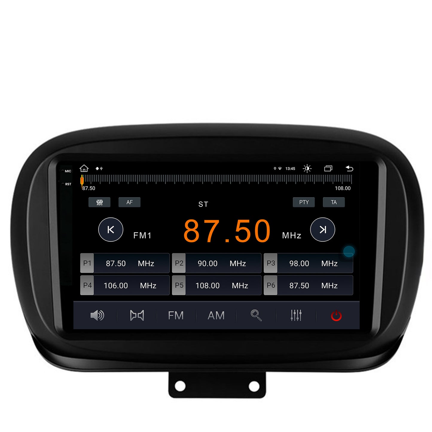Navigatie Fiat 500X (2014-2020), Android, X-Octacore / 8GB RAM + 256GB ROM, 9.5 Inch - AD-BGX9008+AD-BGRKIT362