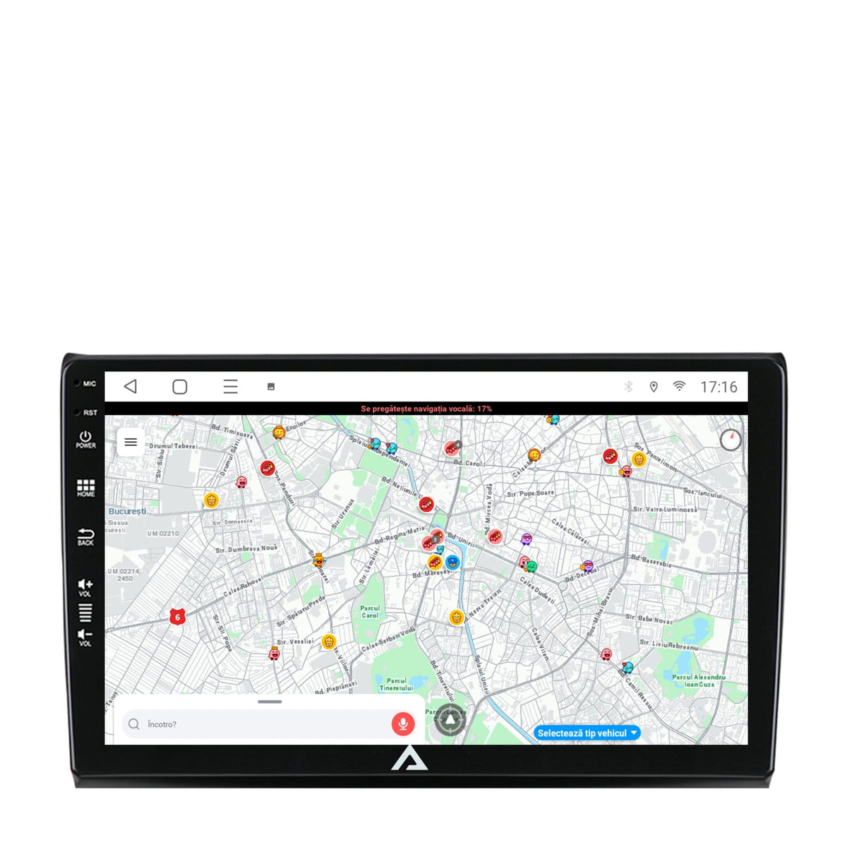 Navigatie Fiat Bravo (2006-2014), Android, E-Octacore / 2GB RAM + 32GB ROM, 9 Inch - AD-BGE9002+AD-BGRKIT356