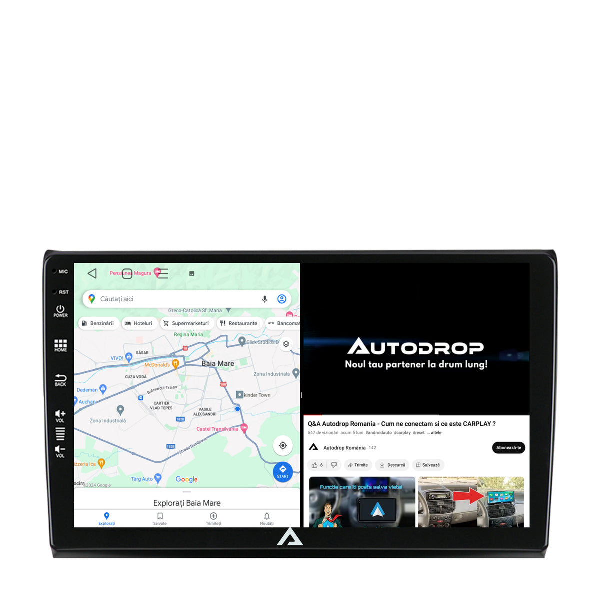 Navigatie Fiat Bravo (2006-2014), Android, E-Octacore / 2GB RAM + 32GB ROM, 9 Inch - AD-BGE9002+AD-BGRKIT356