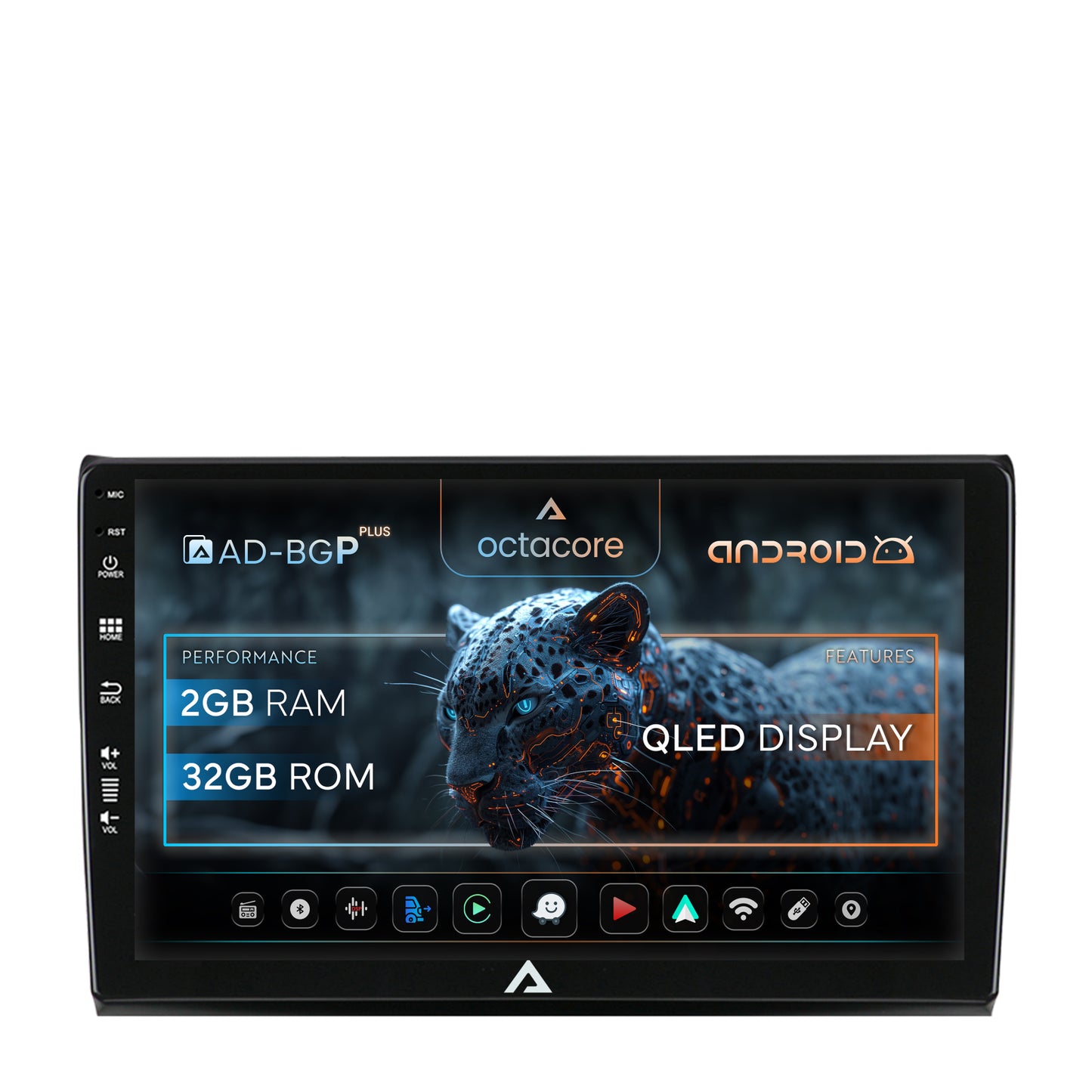 Navigatie Fiat Bravo (2006-2014), Android, P-Octacore / 2GB RAM + 32GB ROM, 9 Inch - AD-BGP9002+AD-BGRKIT356
