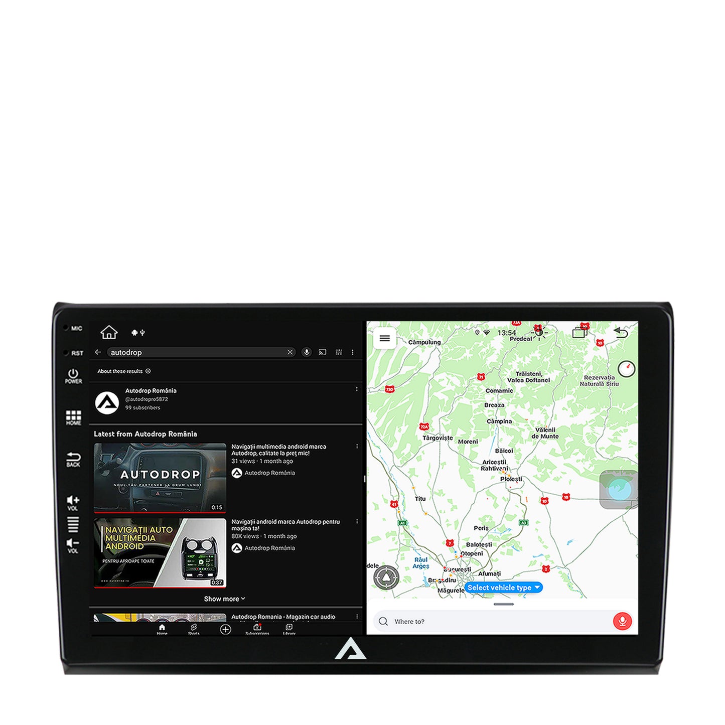 Navigatie Fiat Bravo (2006-2014), Android, Z-Octacore / 8GB RAM + 256GB ROM, 9 Inch - AD-BGZ9008+AD-BGRKIT356